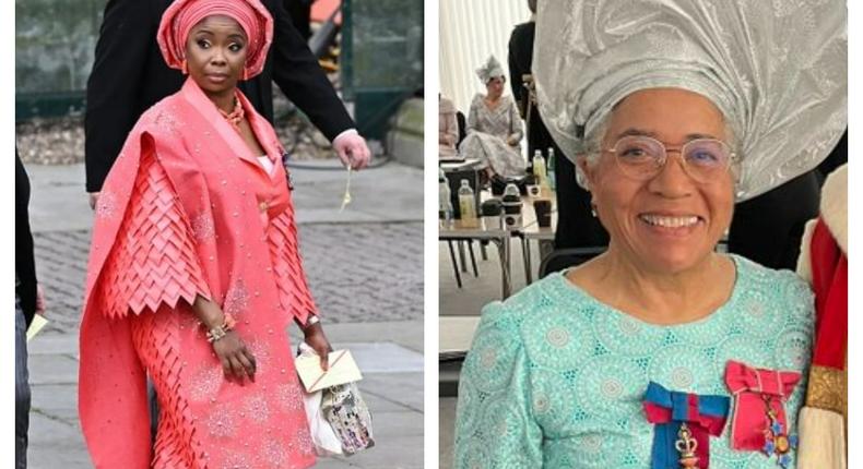 Two Nigerian women stun at King Charles III coronation