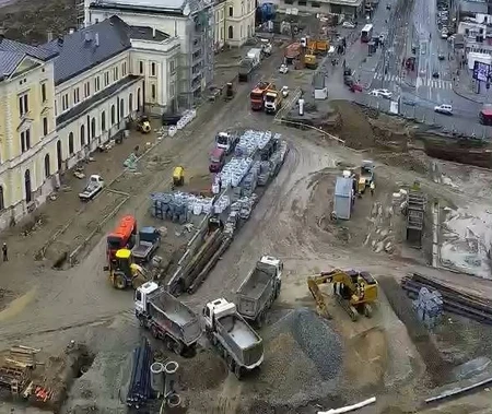 Savski trg zatvaranje