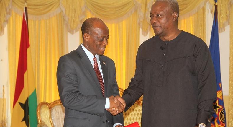 Seth Tekper and John Mahama