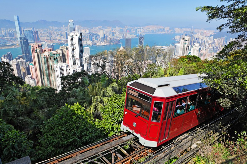 Hongkong, Peak Tram