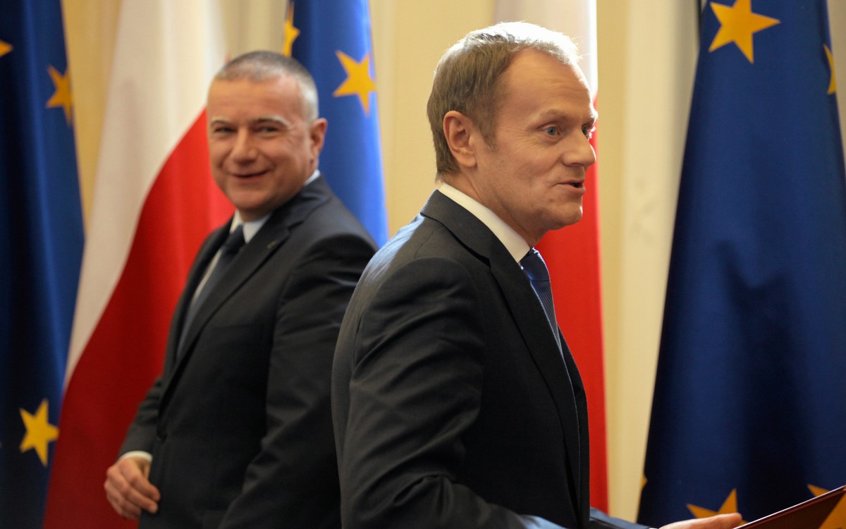Paweł Graś i Donald Tusk