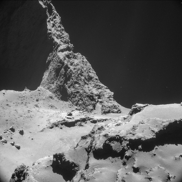 Rosetta Mision. Fot. ESA/Rosetta/ NAVCAM – CC BY-SA IGO 3.0