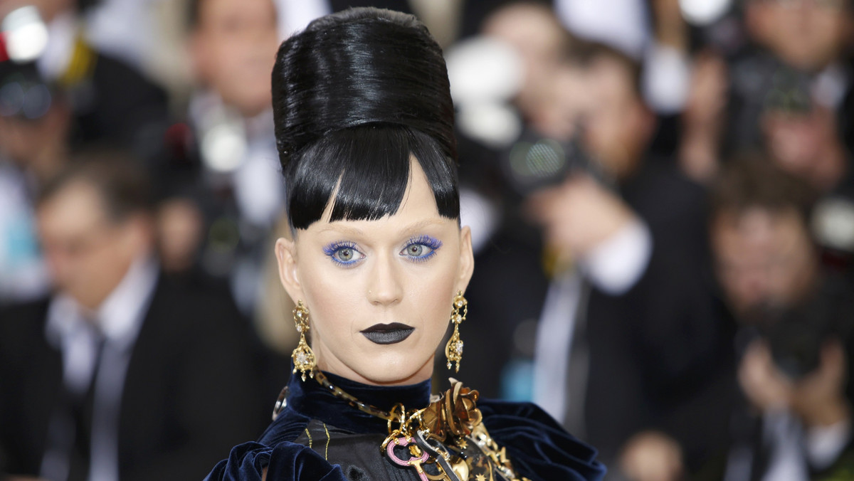 Singer-songwriter Katy Perry arrives at the Met Gala in New York