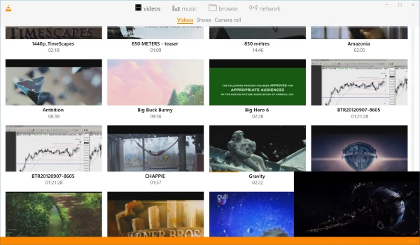 VLC 2.0.0 beta dla Windows 10