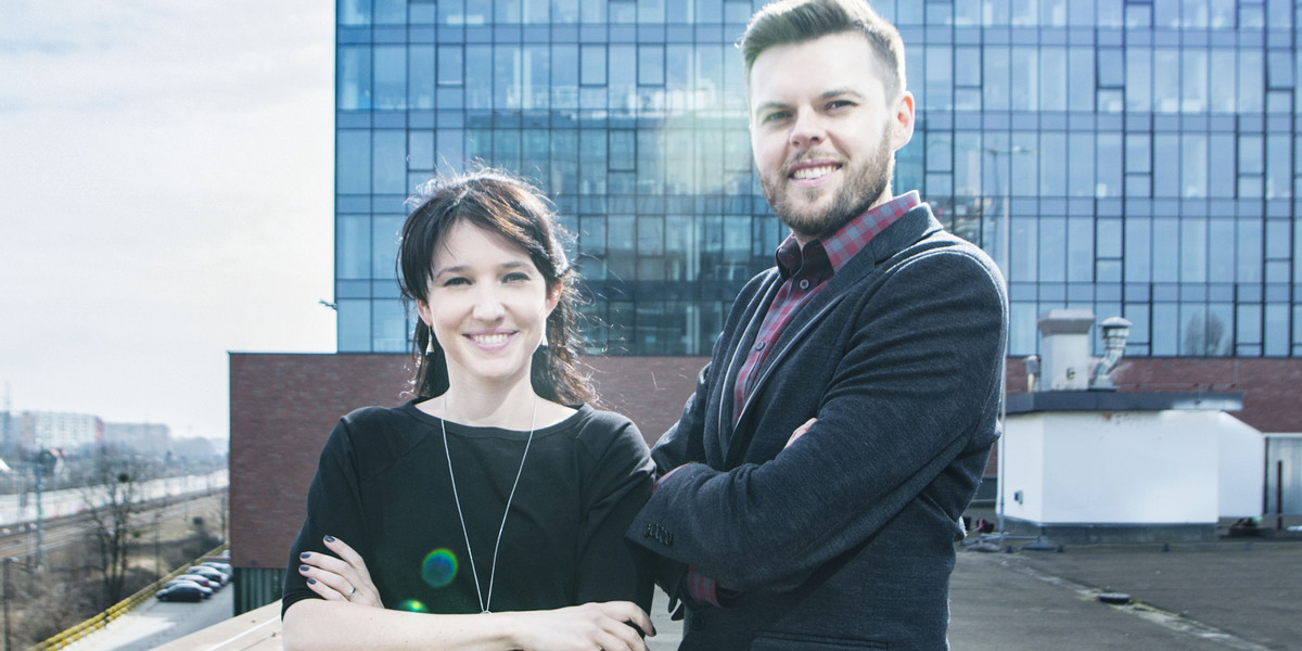 Magdalena i Tomasz Bujok, założyciele i odpowiednio COO oraz CEO No Fluff Jobs - platformy do rekrutacji w branży IT
