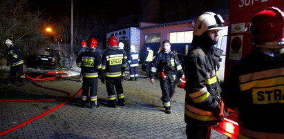 Nocny pożar warsztatu w Opolu. Porachunki?
