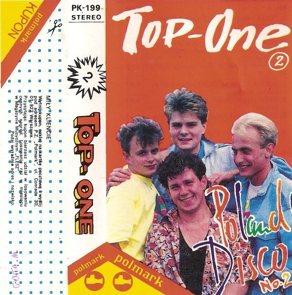 Okładka kasety Top-One - "Poland Disco no. 2"