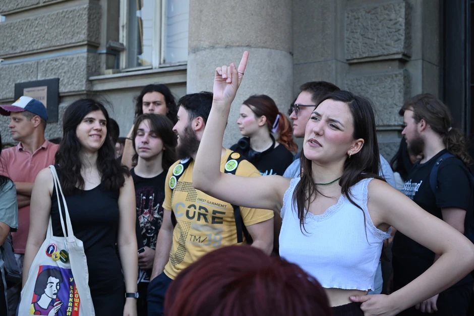 Filoloski fakultet protest