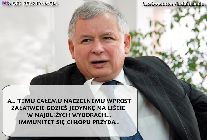 mem / źródło: Facebook/PiSsOFFreaktywacja