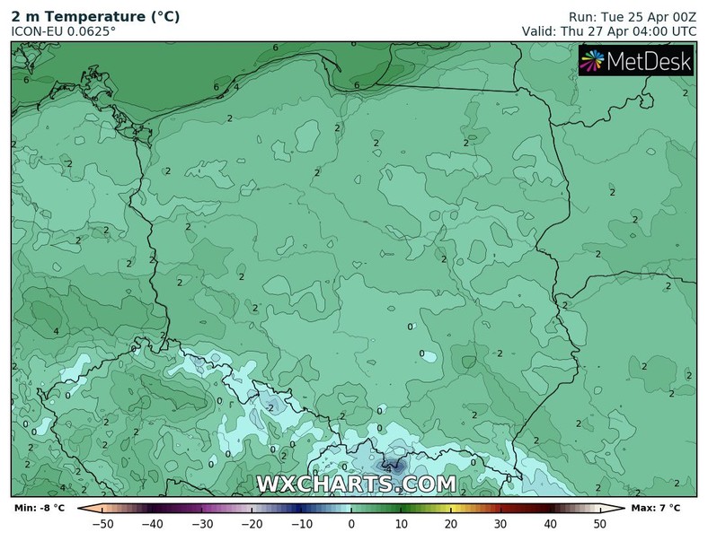 Nadchodzące noce zapowiadają się bardzo zimno. Uwaga na przymrozki!