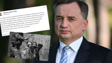 Zbigniew Ziobro kpi z prawników Agnieszki Holland. "Długo zwlekają"