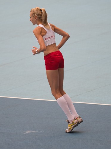 Długonoga Polka miss Mistrzostw Świata w Moskwie