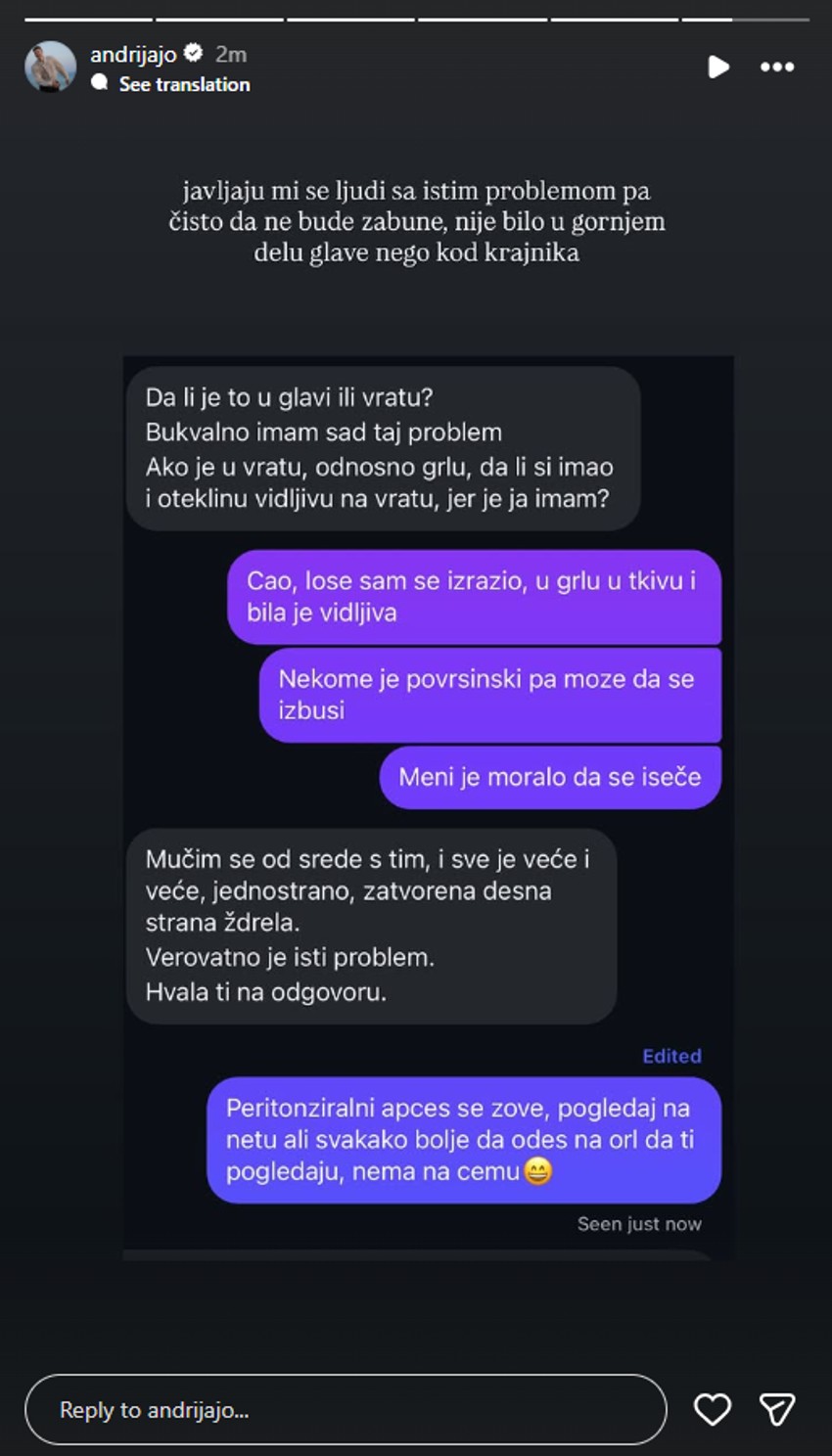 Andrija Jo, objava