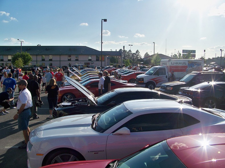 Rekordowy zlot Chevrolet Camaro5Fest - przyjechało ponad 500 samochodów (zdjęcia)