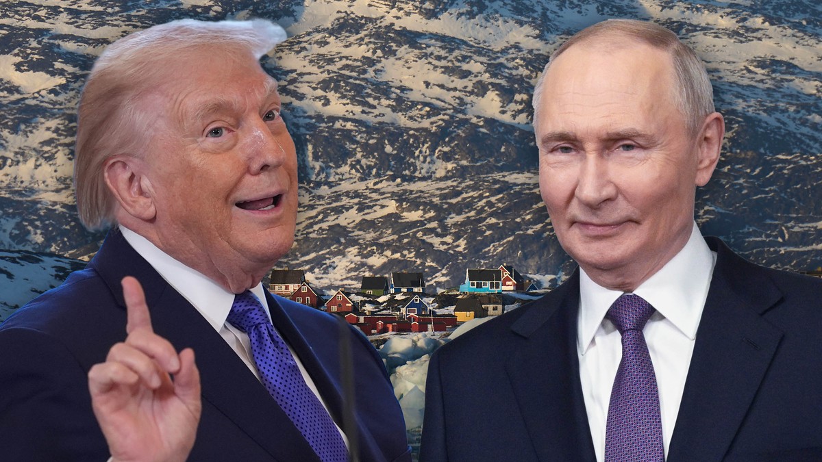 Putin Grenland Tramp