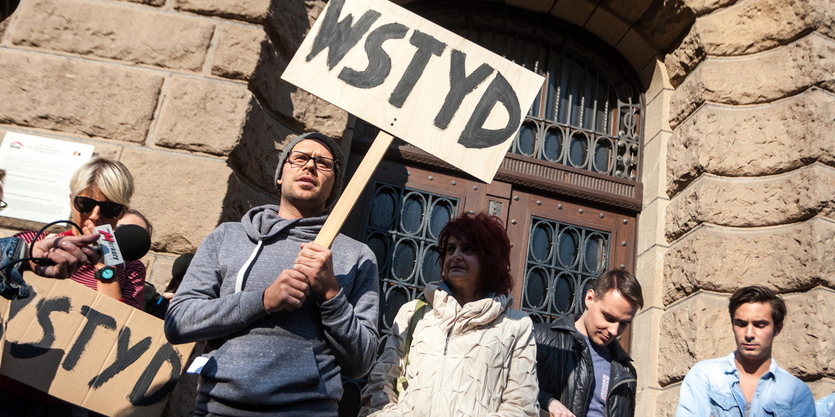 Protest przeciwko odwołaniu koncertu Behemotha