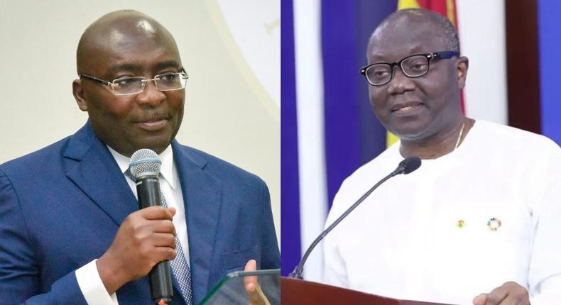 Dr, Mahamudu Bawumia and Ken Ofori-Atta