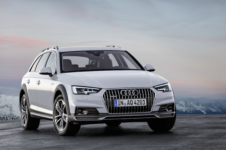 Audi A4 allroad i h-tron na salonie w Detroit 2016