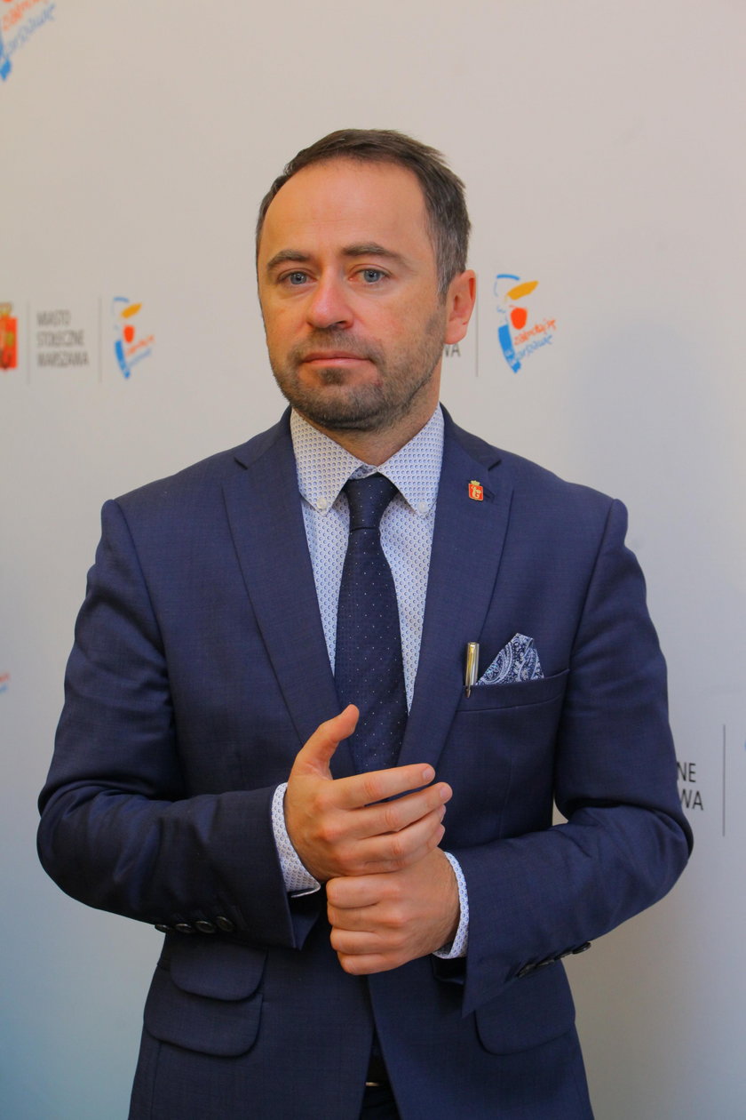 Michał Olszewski, wiceprezydent Warszawy.