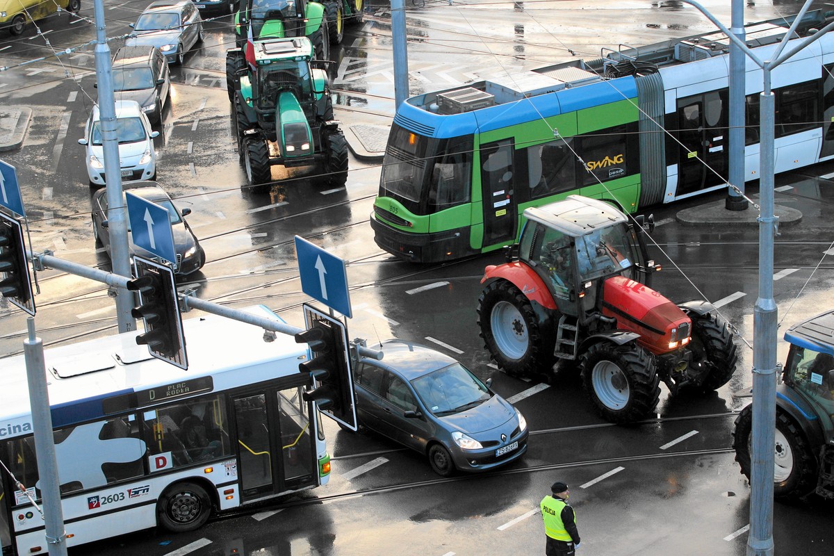 Protest rolników