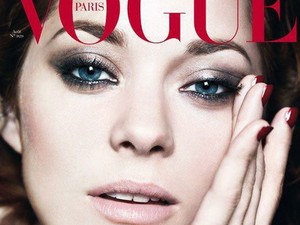 Marion Cotillard dupláz a Vogue-nál