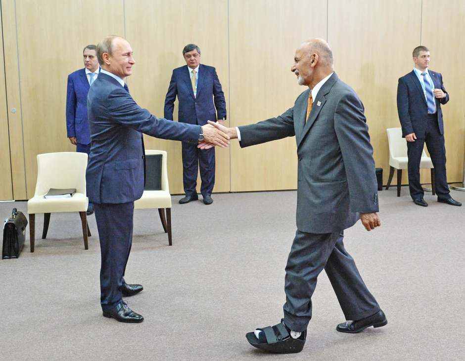 Na dva razboja: Predsednici Rusije i Avganistana, Vladimir Putin i Ašraf Gani