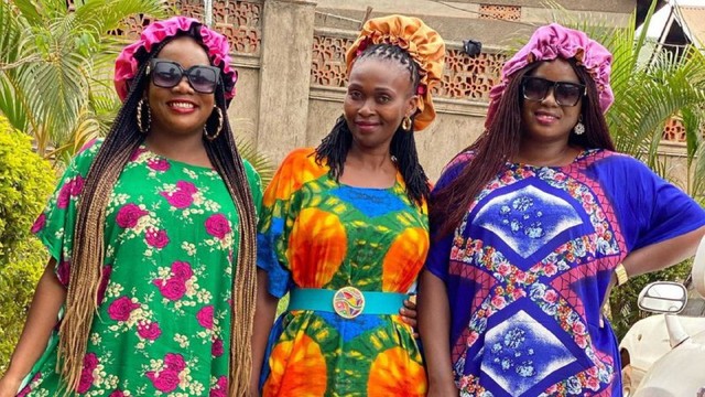 Parvin Senkubuge, Auntie Sue and Susan Makula 