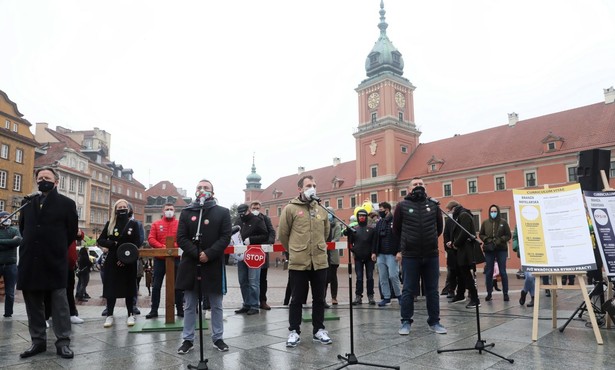 Protest przedsiębiorców