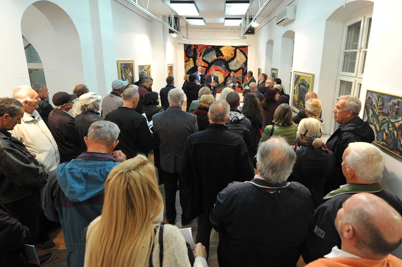 Slike poznatog umetnika izložene su povodom obeležavanja Dana Grada Užica