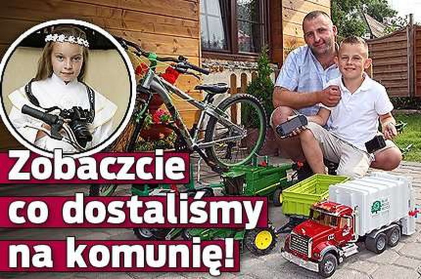 Zobaczcie co dostaliśmy na komunię!