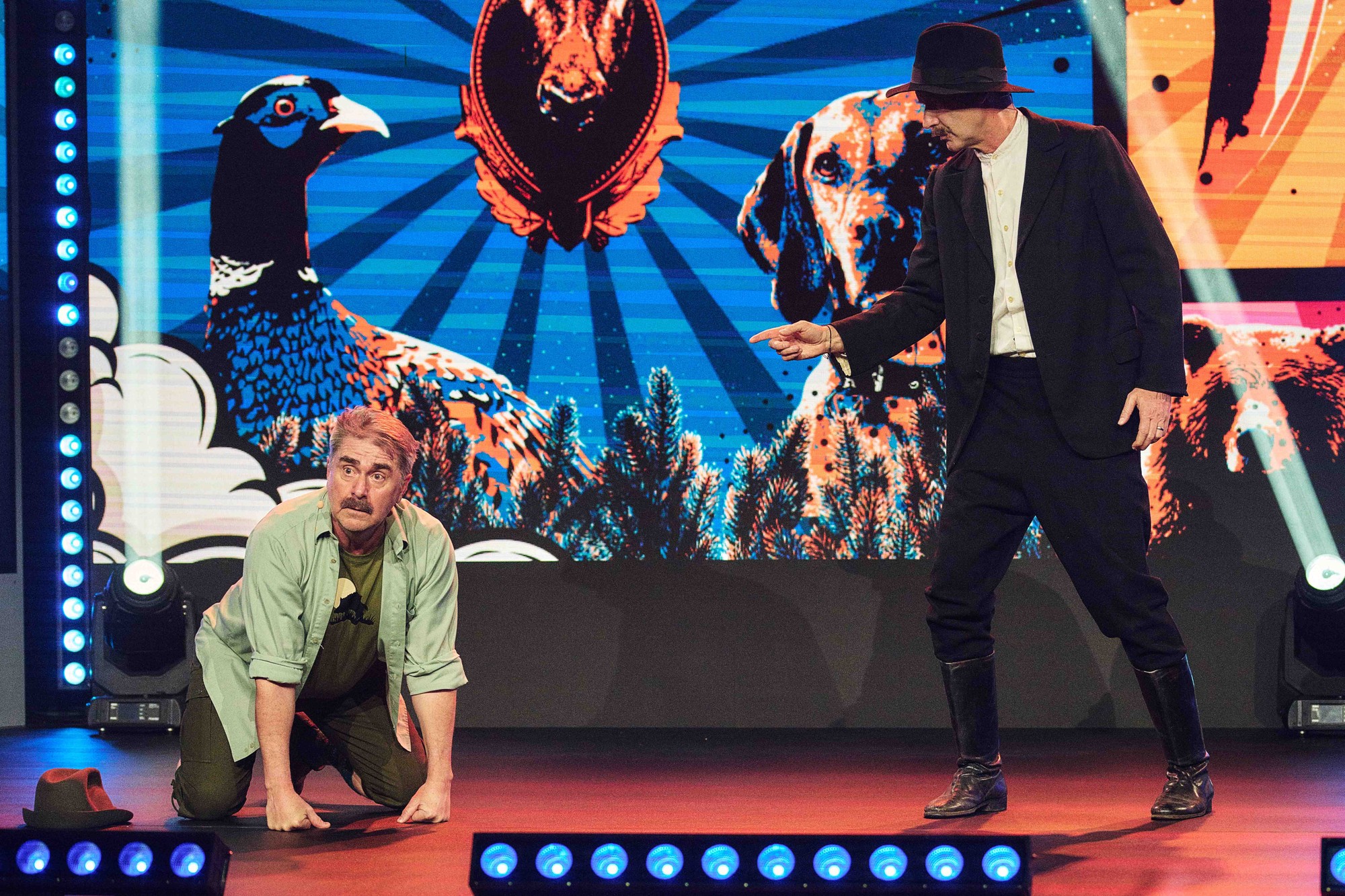 Peter Marcin a Andy Kraus (František a László).