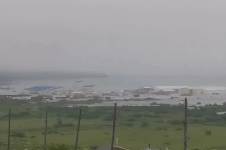 Severo-Kurilsk, cunami, Rusija