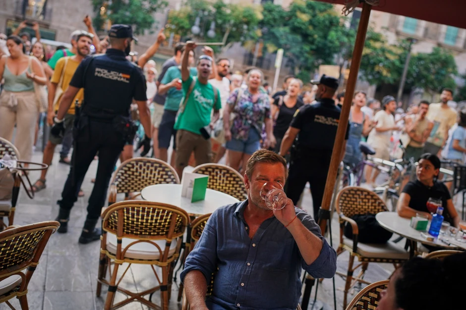 Majorka, Balearska ostrva - protest zbog prekomernog turizma 15. juna