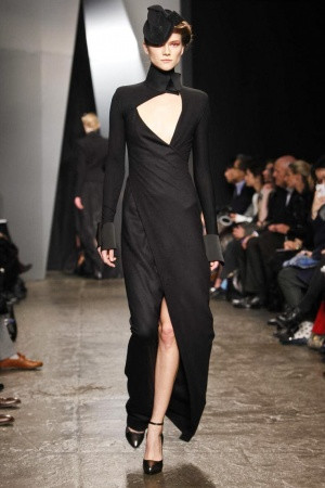 Kasia Struss na New York Fashion Week