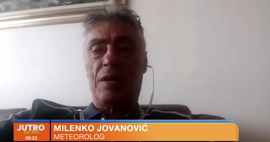 Milenko Jovanović, meteorolog