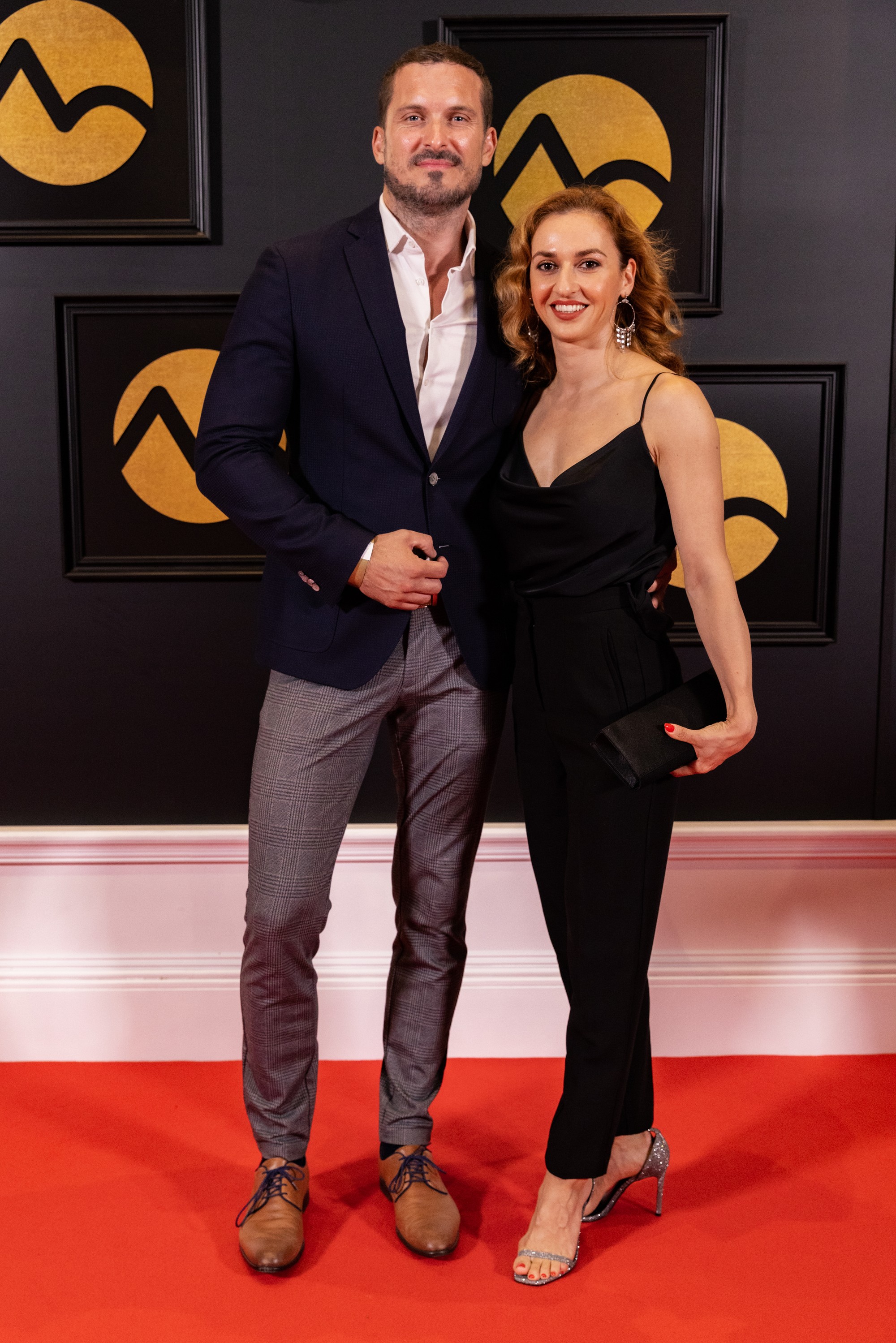 Ján Koleník a jeho tanečná partnerka z Let´s Dance Vanda Poláková. 