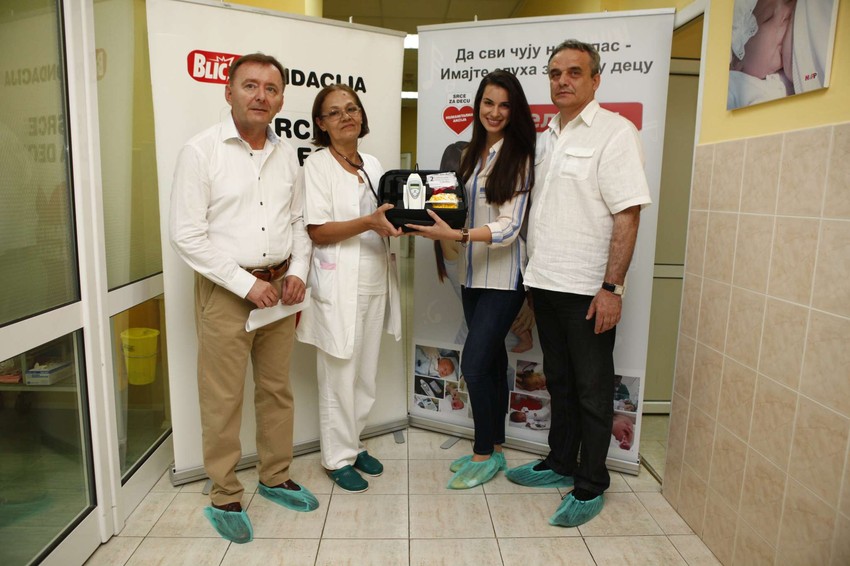 dr Milan Grba, dr Ružica Bezbradica, Dragana Kosjerina i Velimir Perović