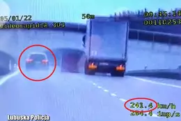 Niemiec pędził na autostradzie A2 ponad 240 km/h. Teraz zapłaci 2,5 tys. zł [Wideo]