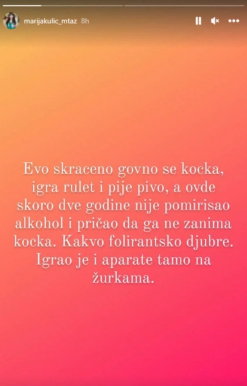 Marija Kulić besna kao ris