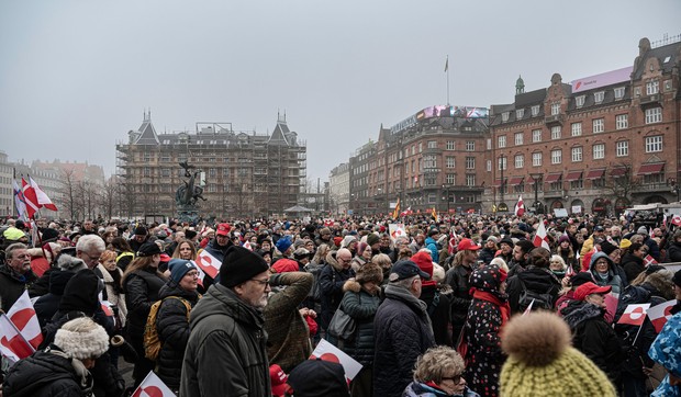 Protest u Kopenhagenu