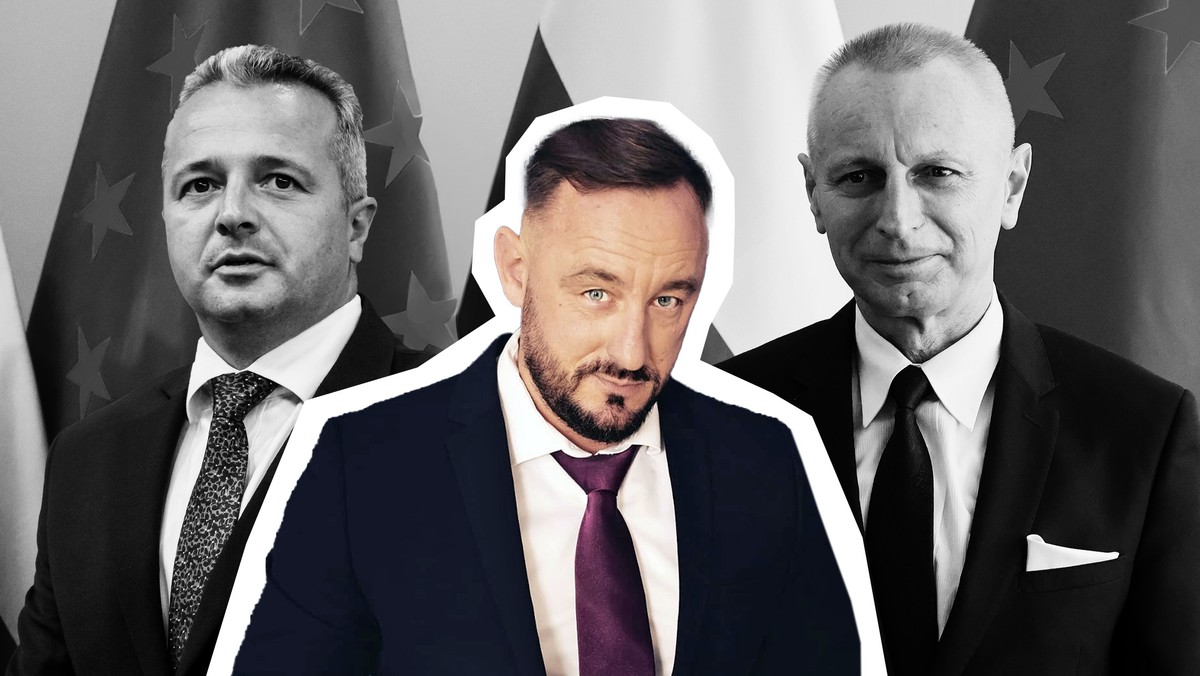 Od lewej: Mikołaj Bogdanowicz, Łukasz Wegner, Ryszard Brejza.