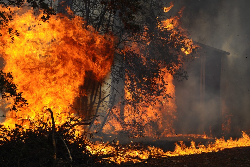 USA TEXAS WILDFIRES