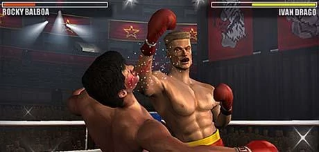 Screen z gry :Rocky Balboa"