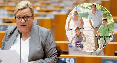Beata Kempa o rodzicach odwożących dzieci rowerem do szkoły: "postęp technologiczny powinien być". Posłowie opozycji nie zostawiają na niej suchej nitki