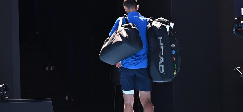 Djokovic zszedł z kortu przed końcem meczu. Nie zagra w finale Australian Open