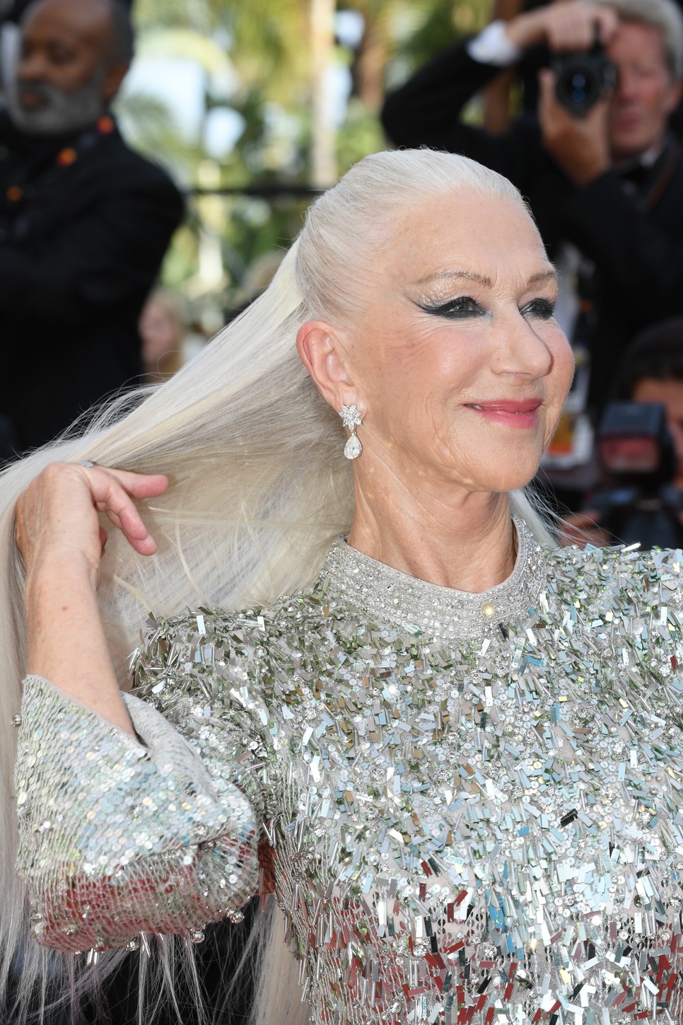 Helen Mirren XXL haja a legvagányabb dolog, amit ma látni fogsz