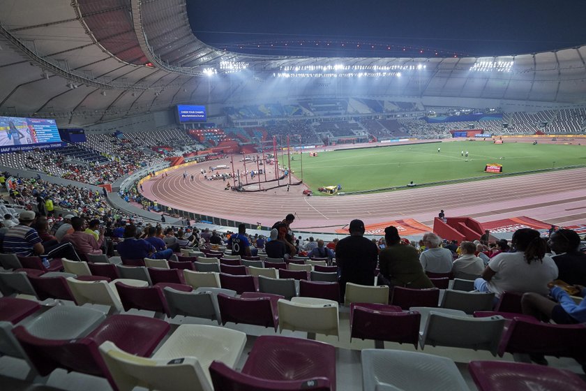 Dwa lata temu w Londynie podczas poprzednich mistrzostw świata w lekkoatletyce każdego dnia na stadionie było 50-60 tysięcy widzów. 