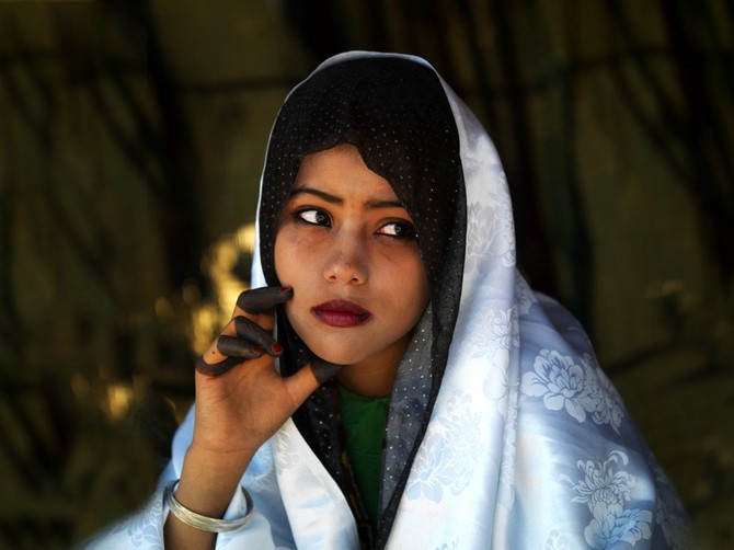 Žena iz plemena Tuareg