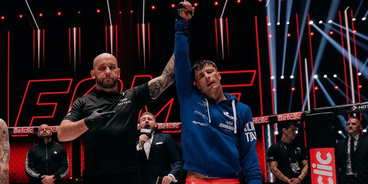 Fame MMA 17. Robert Karaś po jednogłośnej decyzji sędziów pokonał Filipa Marcinka. 