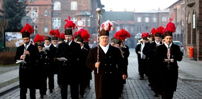 Orkiestra budziła górników